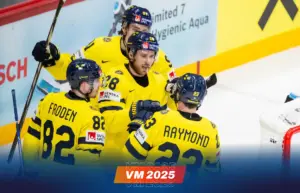 Tulossa: Ruotsi kohtaa Slovenian jääkiekon MM-kisoissa 2025