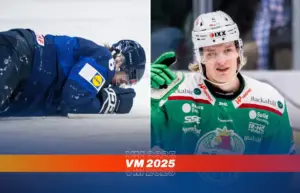 Tony Sund loukkaantui - jääkiekon MM-kisat ohi