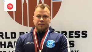 Suomalainen Joni Tajakka teki uuden penkkipunnerruksen Euroopan ennätyksen